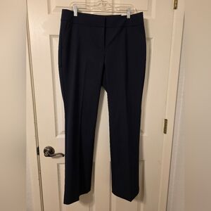 Ann Taylor Factory Classic Navy Women's Curvy Fit Trousers, 12, NWT